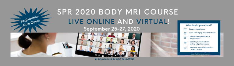 SPR 2020 BODY MRI COURSE
