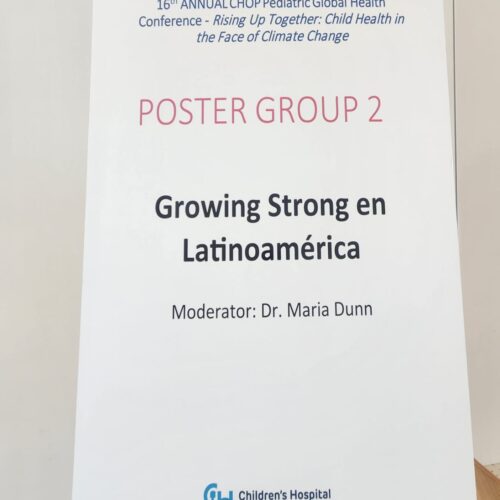 Estuvimos presentes en la 16° Conferencia Anual de Salud Global Pediátrica 2